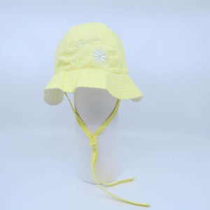 Meijer Girls Yellow Sun Hat size: Infant